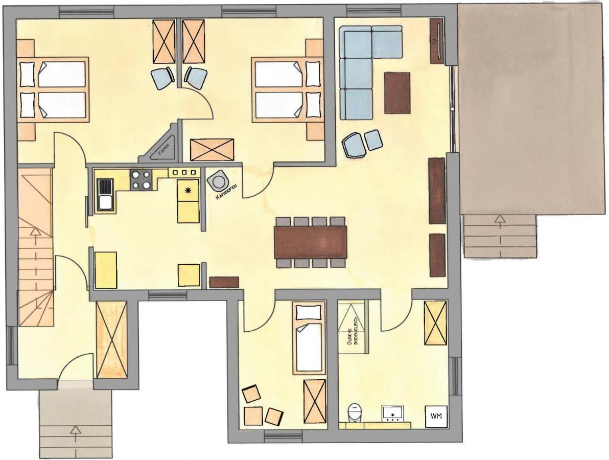 Ferienhaus "Seeadler" In Rankwitz Am Peenestrom Kültér fotó